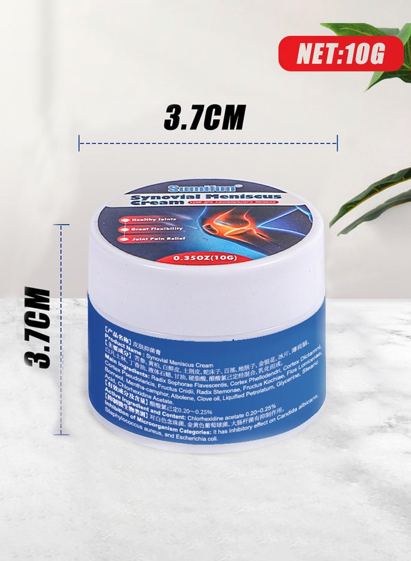 سوميفون مرهم Sumifun (3 قطع) أنبوبي لتخفيف آلام المفاصل لإصابات الغضروف المفصلي والتهاب المفاصل، كريم علاج العضلات والمفاصل جل بارد سريع الامتصاص - Image 2