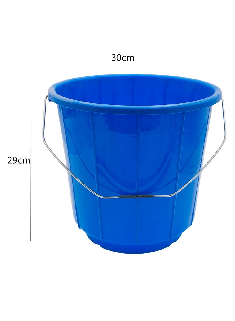 Ideal Pack Plastic Bucket with Lid – 20L Capacity | Heavy-Duty, Durable Storage Container for Home, Cleaning, Gardening, and Industrial Use (Blue) - Image 3