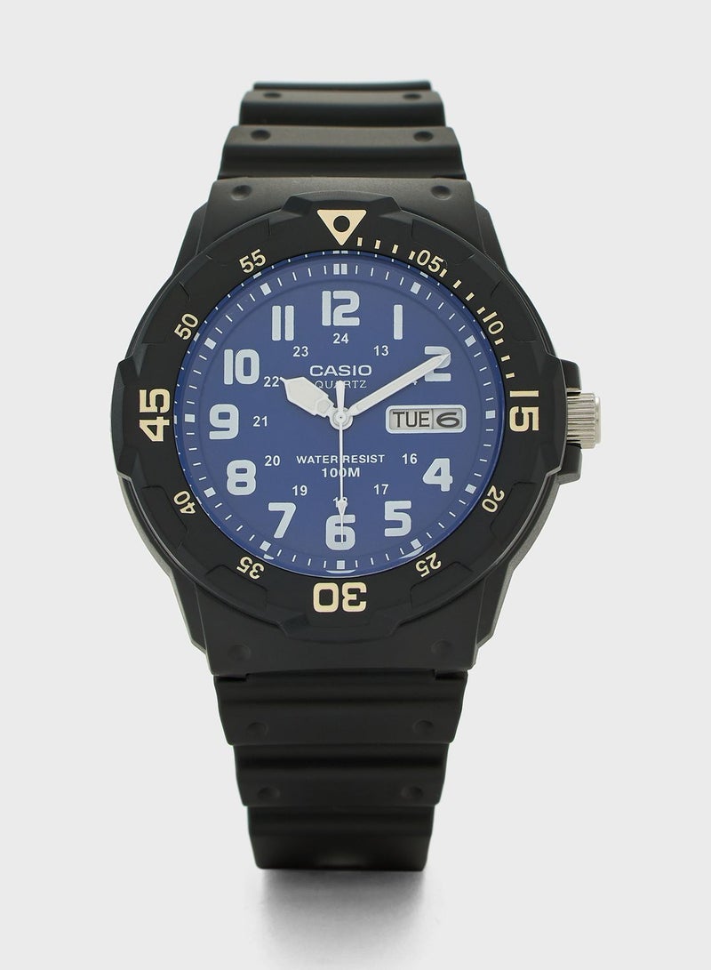 CASIO Silicone Strap Analog Watch - Image 1