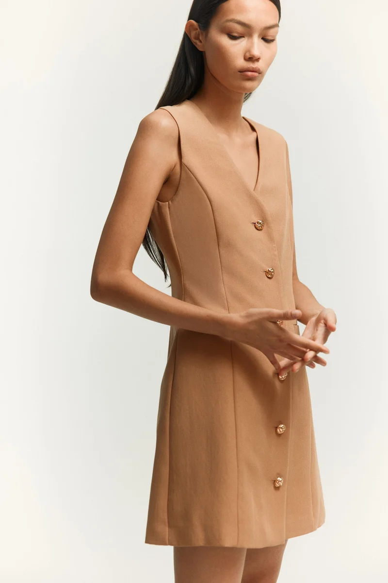 H&M Button-front dress