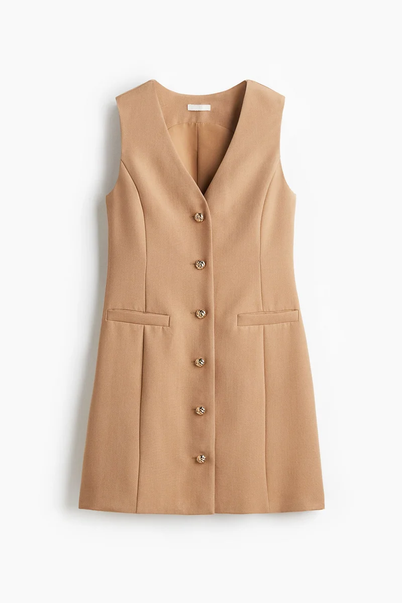 H&M Button-front dress