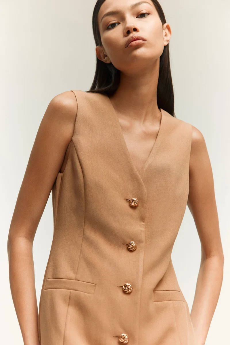 H&M Button-front dress
