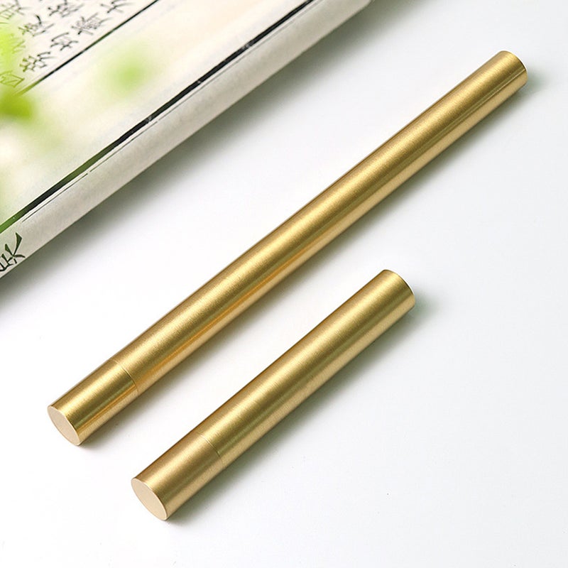 2pcs Incense Stick Holder Brass Incense Tube Delicate Incense Storage Tube For Home - Image 3