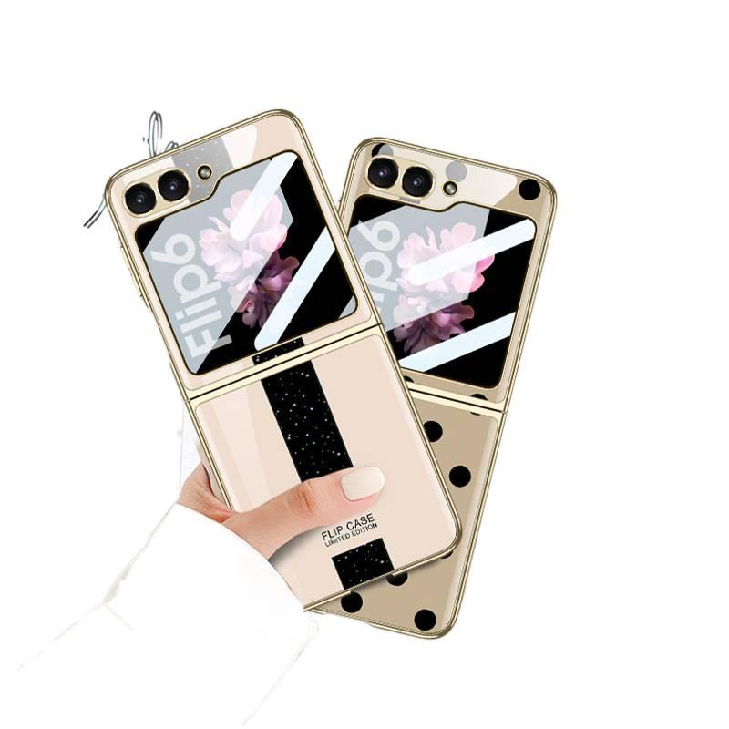 Cover Protective , Polka Dot PC , , for Samsung Galaxy Z Flip 6 for Work and School - Image 4