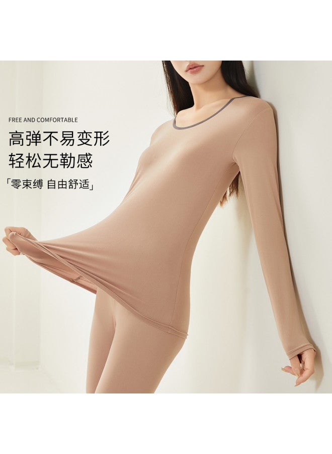 Fenton round Neck Thermal Underwear For Women, Warm Winter Lingerie Set - Image 4