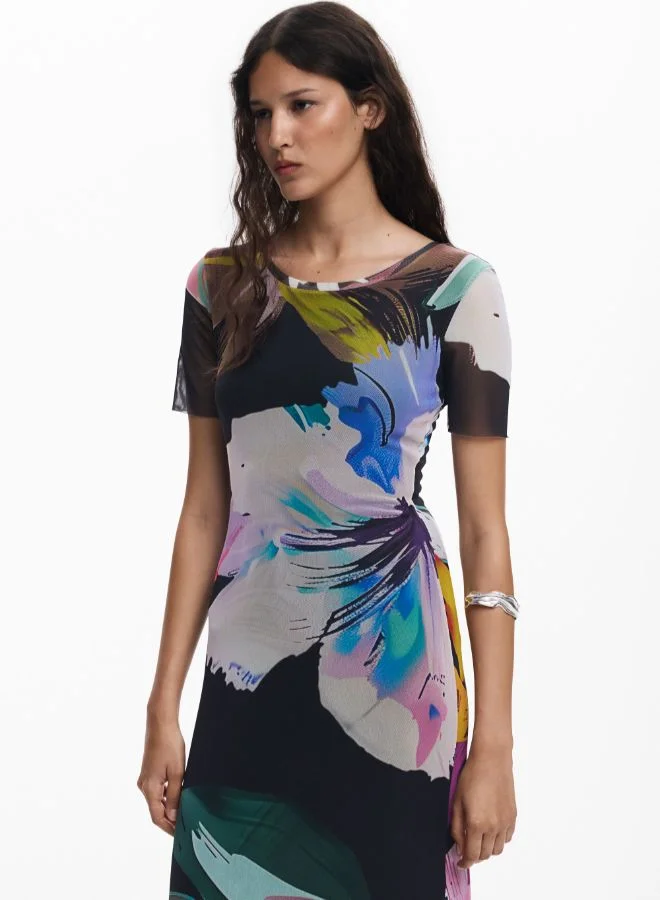 ديسيجوال فستان مائي زهور