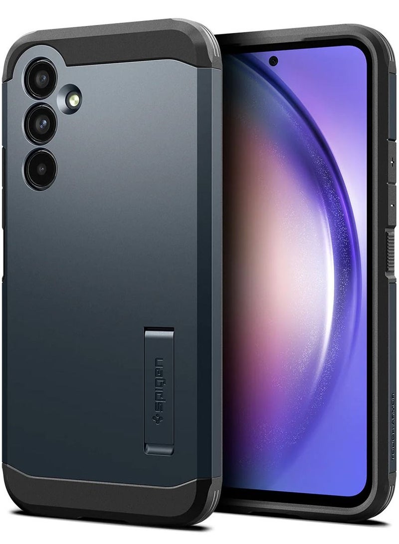 Spigen Tough Armor for Samsung Galaxy A54 5G Case Cover with Extreme Impact Foam - Metal Slate - Image 1