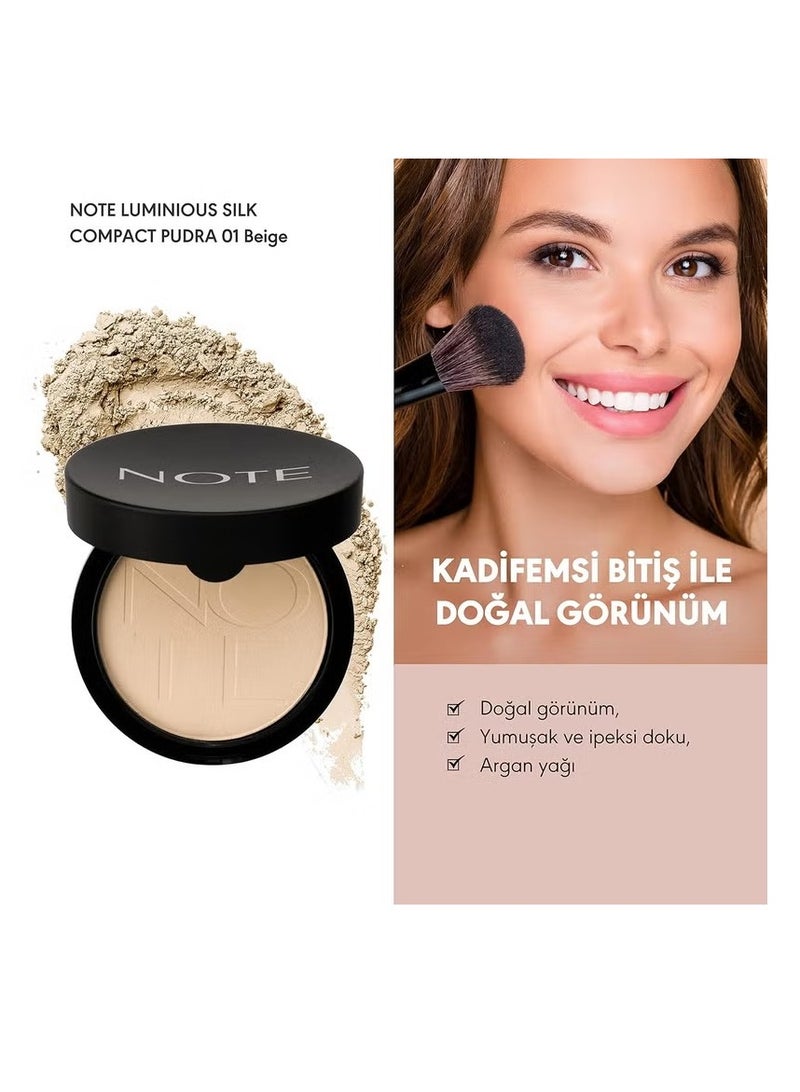 Note LUMINOUS SILK COMPACT POWDER 01 - Image 2