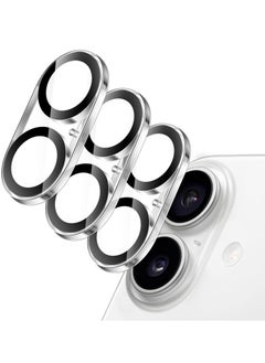 ELTRAZONE JETech Camera Lens Protector for iPhone 16 (6.1-Inch) – Case Friendly, Night Shot Compatible, HD Clear, 3-Pack  - Image 1