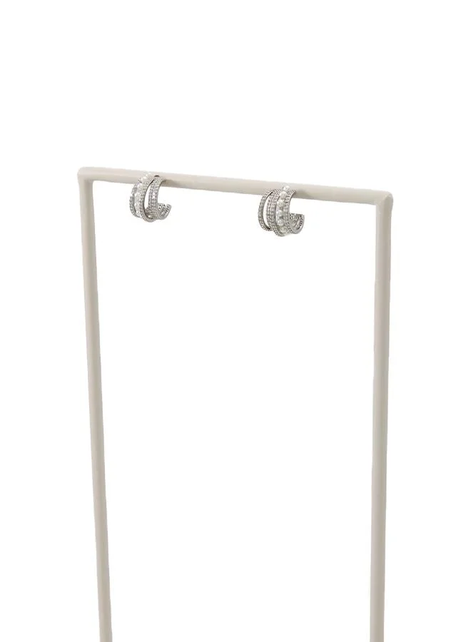 Aldo  Balazar Ladies White Earrings for Women | Best Price UAE