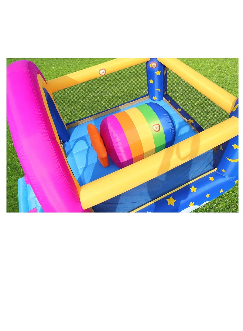 Happy Hop Fantasy Unicorn Inflatable Bouncer With Music Sounds - Image 4