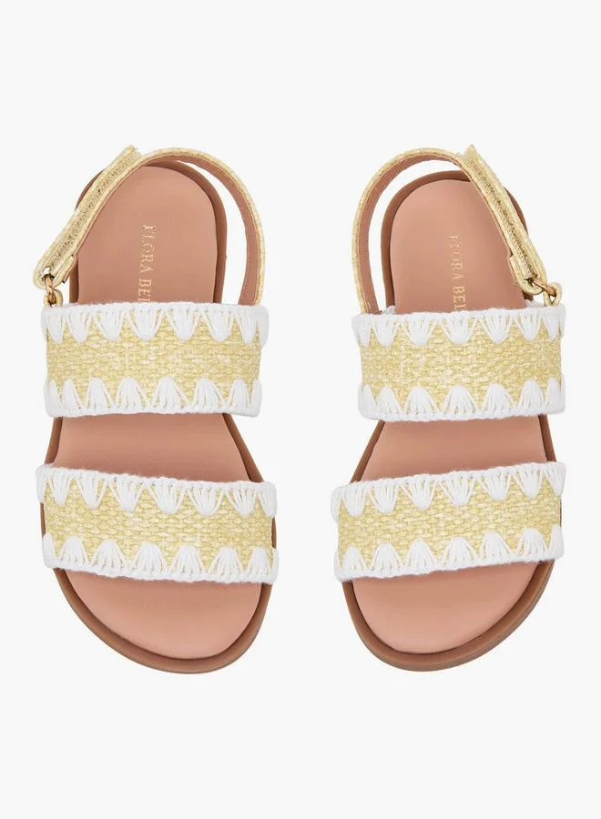 فلورا بيلا من شو إكسبرس Flora Bella Girls Hook & Loop Sandals