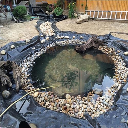 Adroiteet 10 x 15 FT Pond Liner, 20 Mil Fish Pond HDPE Liner, Pond Liners for Outdoor Ponds, Koi Ponds, Garden Fountain, Waterfall - Image 3