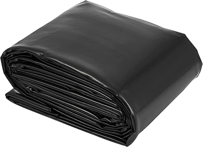 Adroiteet 10 x 15 FT Pond Liner, 20 Mil Fish Pond HDPE Liner, Pond Liners for Outdoor Ponds, Koi Ponds, Garden Fountain, Waterfall - Image 1