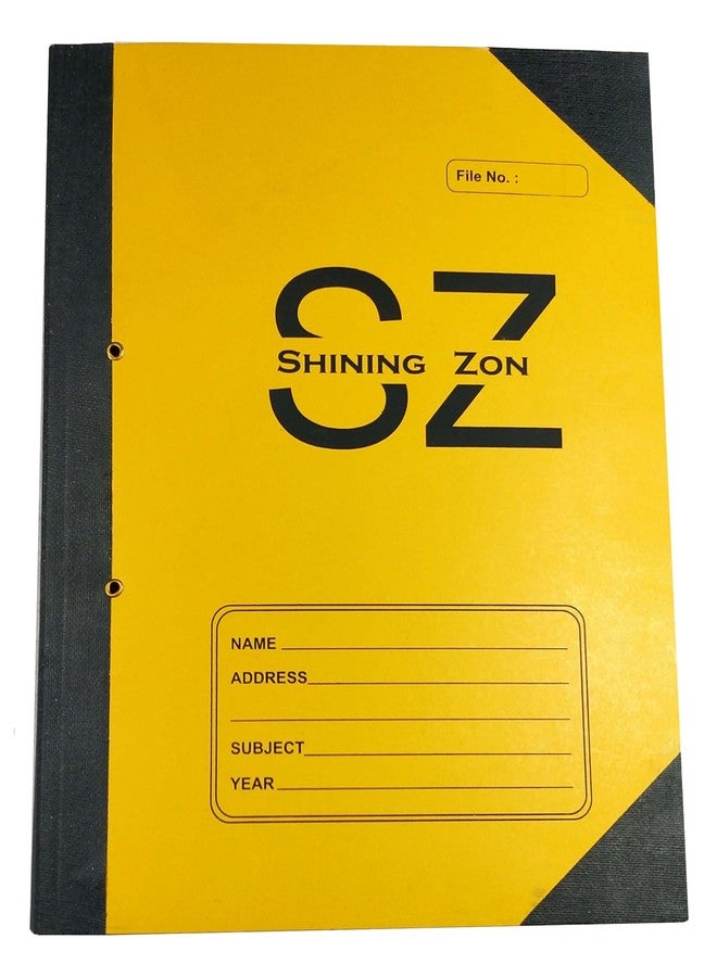 Shining Zon 560 GSM Multicolor Cloth Corner Spring File Board, Cobra Clip File for Document, Certificates, Reports, Page Holder, Presentation - Pack of 12 - Image 1