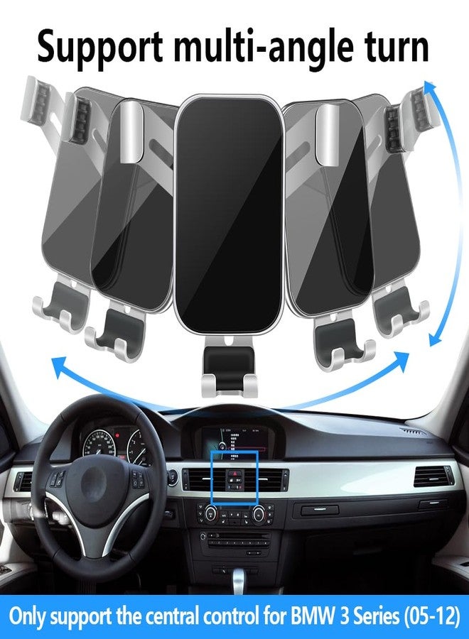 musttrue LUNQIN Car Phone Holder for BMW 3 Series 2005-2012 E90 E91 E92 E93 323 325i 328i 330i 335i 335d 328xi 335xi 325ci 330xi and BMW M3 2008-2013 Auto Accessories Cell Phones Mount Cellphone Mobile Cradle - Image 5