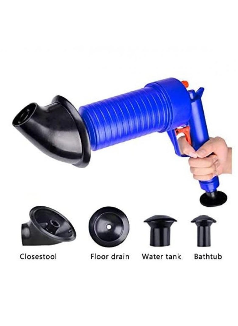 Alissa Air Drain Blaster Toilet Plunger High Pressure Air Pump for Bath Toilets Bathroom Kitchen Clogged Pipe Dredge Tools  - Image 3