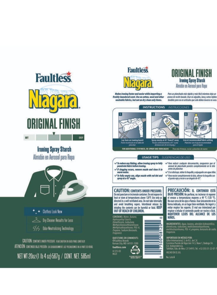 نياجرا بخاخ الكي الأصلي من Niagara Original Finish، 20 أونصة سائلة - Image 2