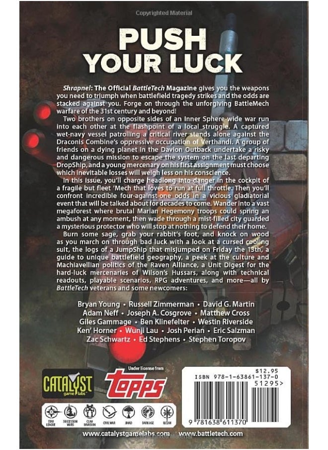 null - BattleTech: Shrapnel, Issue #13: (The Official BattleTech Magazine) - Image 1