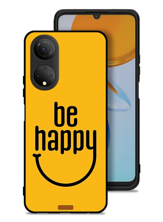 Tolwak Honor X7 Protective Case Cover Be Happy - Image 1