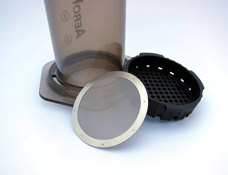 TKMOS 2 Pack Replacement Metal Coffee Filters For Aeropress Coffee Makers - Image 4