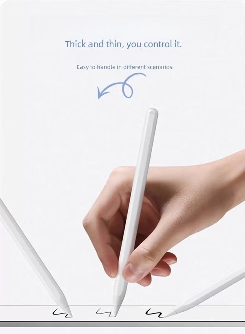 زاڤي قلم ايباد يدعم راحة اليد والميل، متوافق مع ايباد الجيل 6 إلى 11، ايباد برو 11/12.9، ايباد اير 3-7 وميني 5-7 (2018-2025) - Image 4