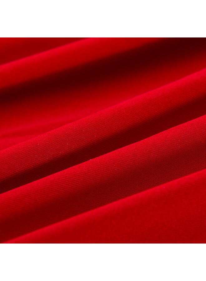 NIBEMINENT Polyester Throw Pillow Case Red 450x450millimeter - Image 4