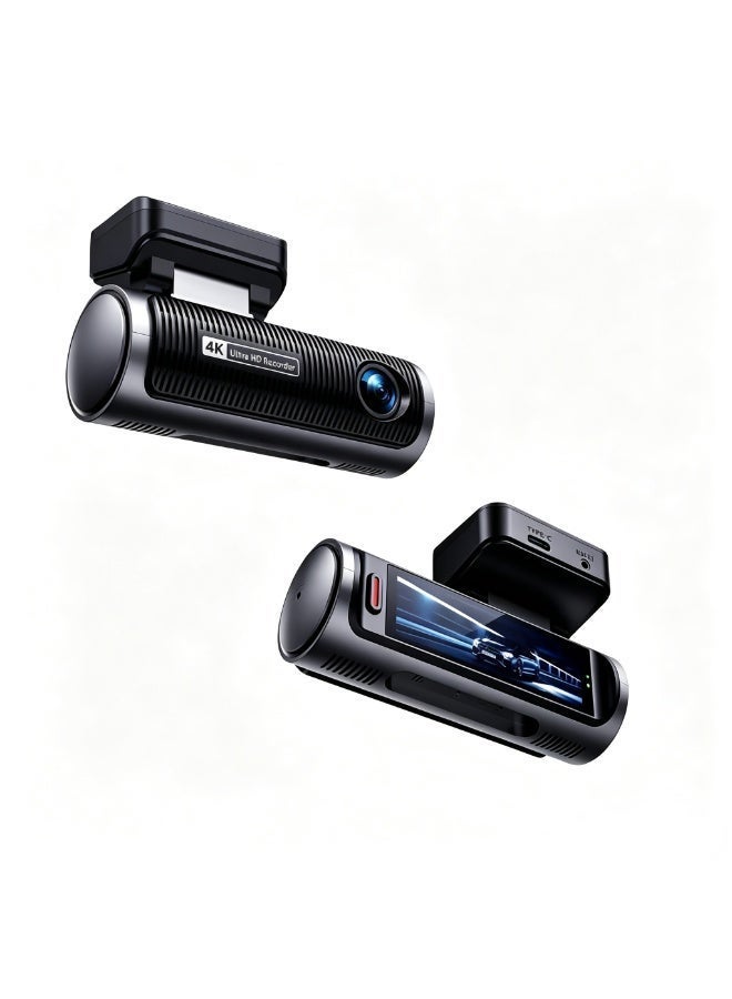 NEW SMART Dash Cam Ultra HD 4K+4K Front and Rear 64GB Memory Card,3.0”Screen Built-in GPS Wifi Car DVR 24H Parking Monitor Night Vision Rear Cam for  Honda, Toyota, Nissan, Hyundai... - Image 2