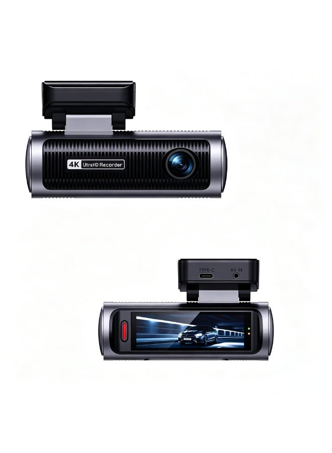 NEW SMART Dash Cam Ultra HD 4K+4K Front and Rear 64GB Memory Card,3.0”Screen Built-in GPS Wifi Car DVR 24H Parking Monitor Night Vision Rear Cam for  Honda, Toyota, Nissan, Hyundai... - Image 3