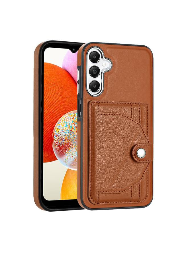 اس-توب جراب هاتف جلدي مقاوم للصدمات لهاتف Samsung Galaxy A25 5G مع حامل بطاقة - Image 2