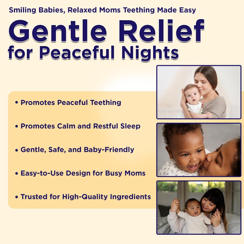 Wellements Organic Nighttime Baby Tooth Oil for 4 Months+ (0.5 Fl Oz) - Baby Teething Relief Oil* for Soothing & Massage for Tiny Gums* - Organic Blend of Essential Oils & Sleepy Time Herbs* - Image 5