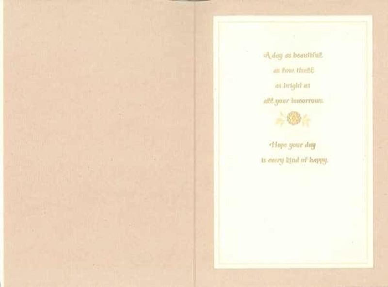 Hallmark Wedding Card (Mr. & Mrs.) - Image 2