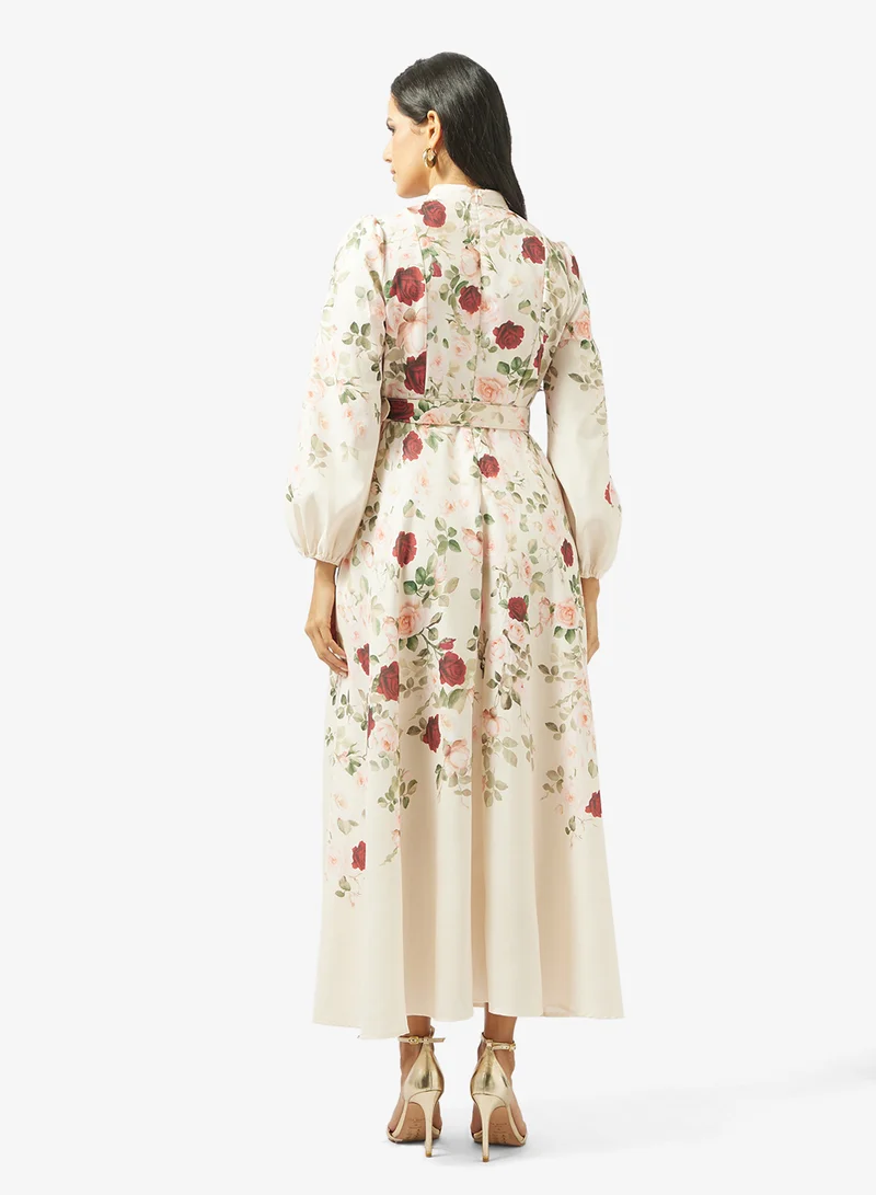Khizana Floral Print Dress