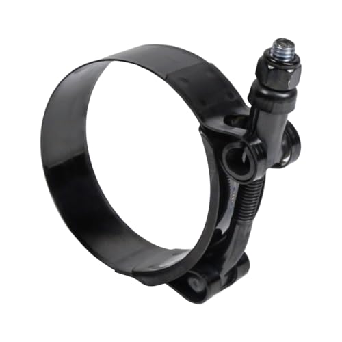 Kyostar 2 TBolt Hose Clamp Adjustable Stainless Steel Clamp Black Electrophoresis Diameter Ranger for 2 inch 53mm 61mm - Image 5