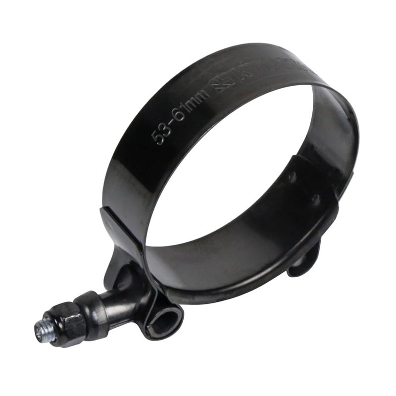 Kyostar 2 TBolt Hose Clamp Adjustable Stainless Steel Clamp Black Electrophoresis Diameter Ranger for 2 inch 53mm 61mm - Image 2