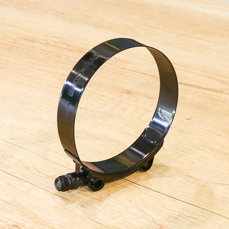 Kyostar 2 TBolt Hose Clamp Adjustable Stainless Steel Clamp Black Electrophoresis Diameter Ranger for 2 inch 53mm 61mm - Image 4