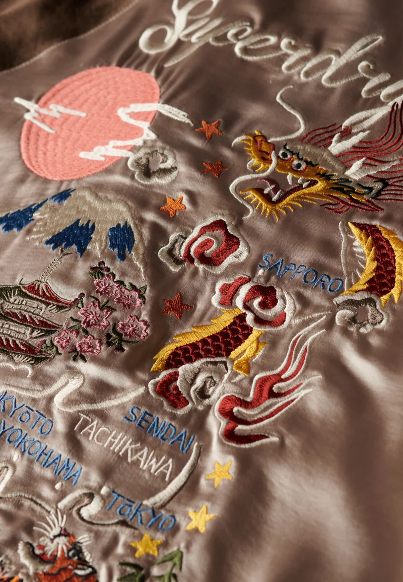 Superdry Suikajan Embroidered Bomber
