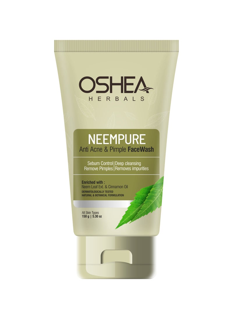 OSHEA Herbals Neempure Face Wash 150 g - Image 1