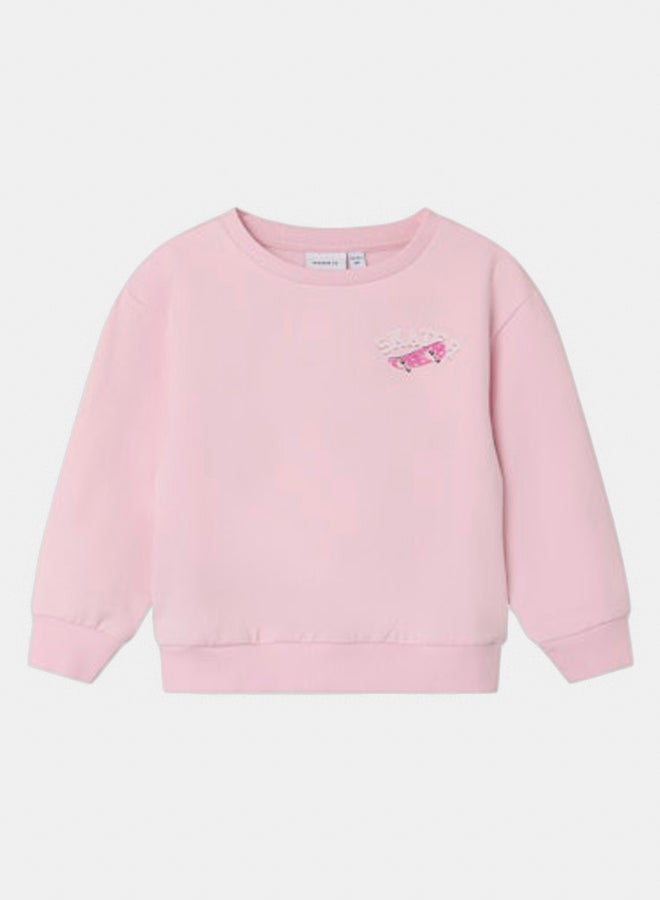 NAME IT name it Girls Natasya Longsleeve Sweatshirt - Image 3