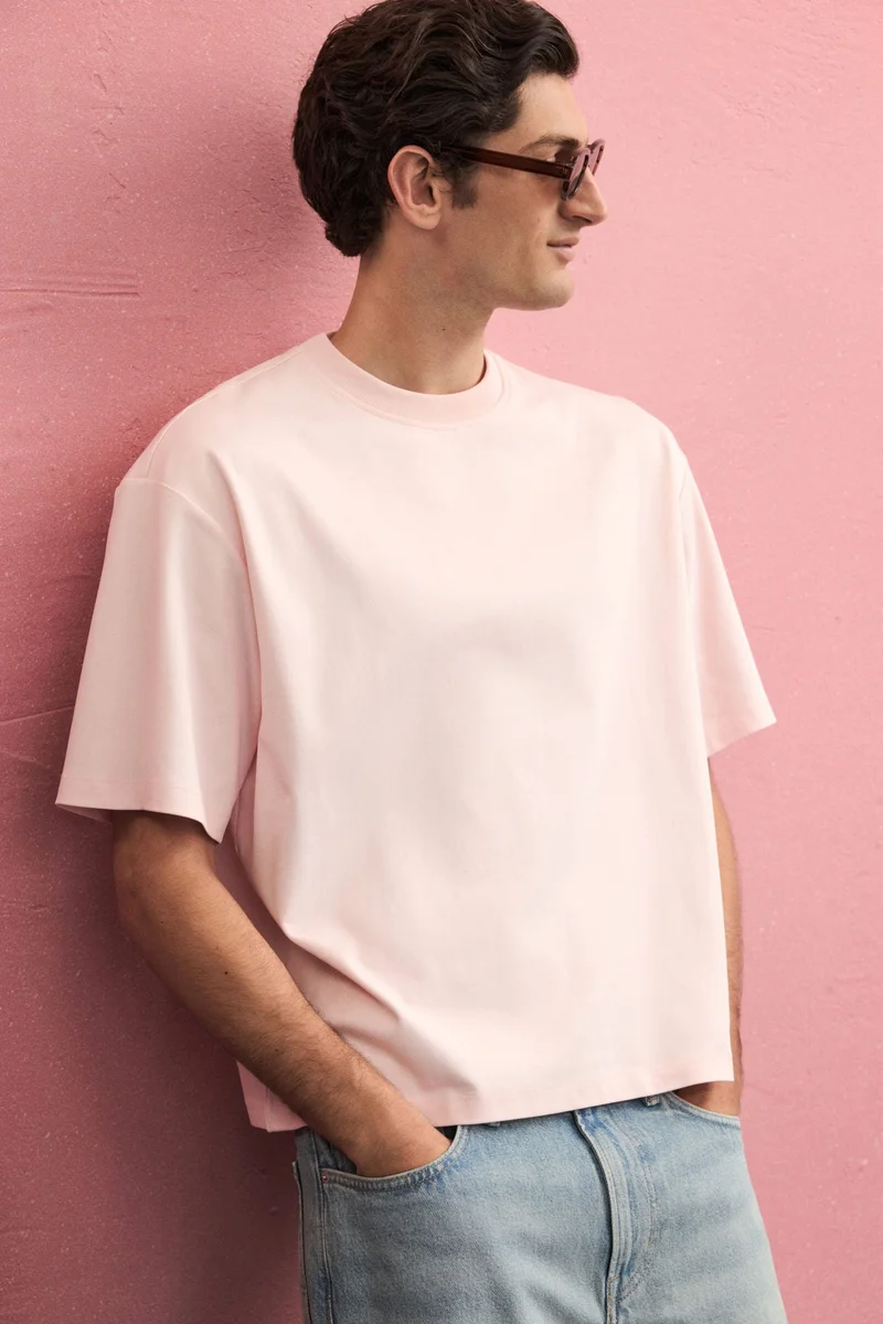 H&M Loose Fit Boxy-style T-shirt