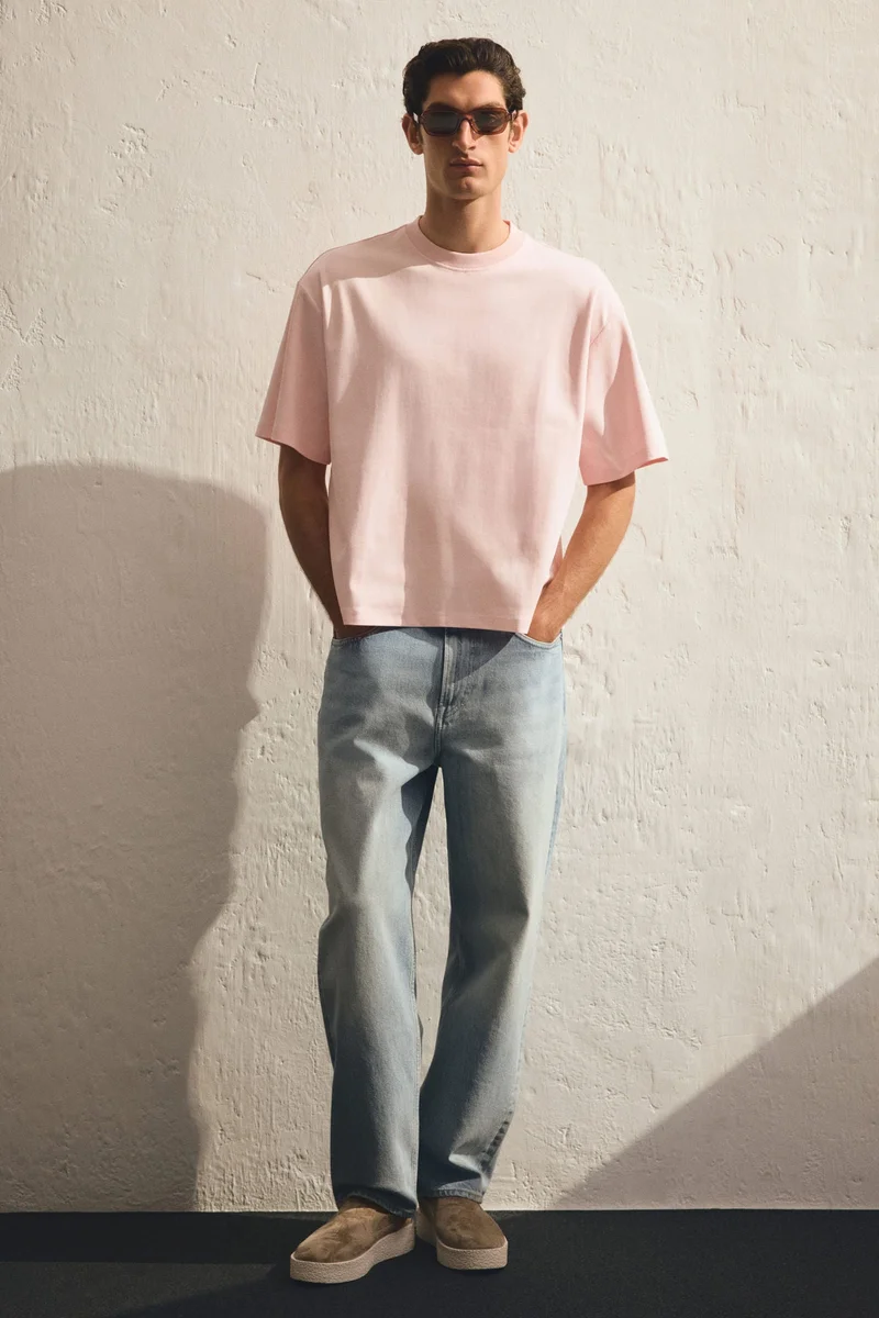 H&M Loose Fit Boxy-style T-shirt