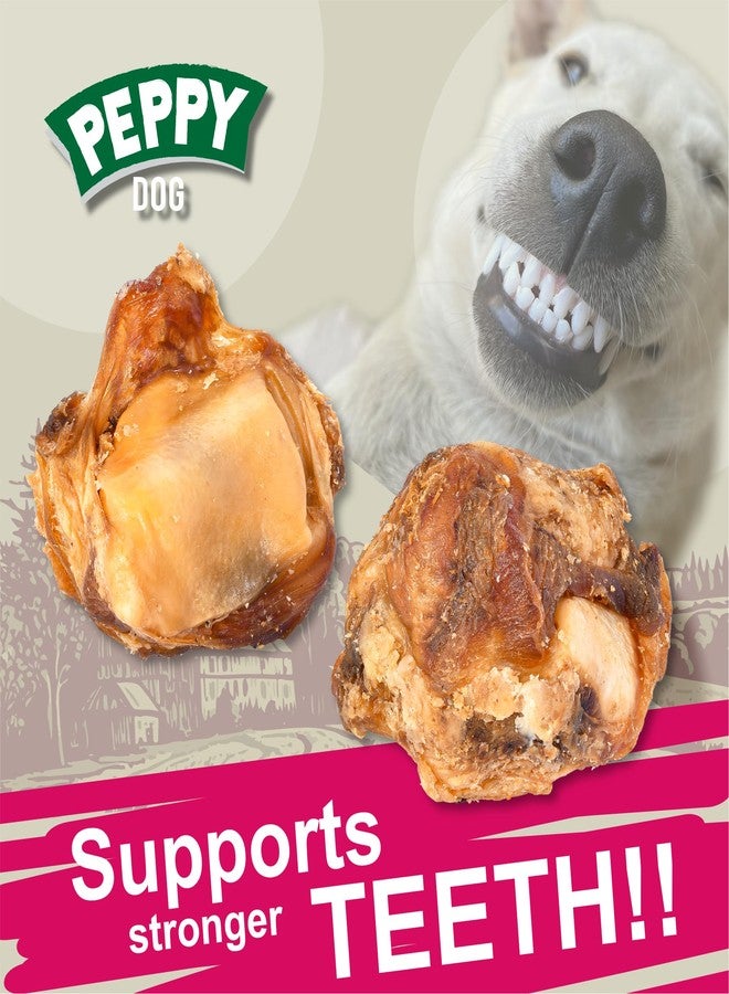 PEPPY DOG Natural Beef Kneecaps for Dogs – 100% Real Beef Bones, Long-Lasting Chew, Supports Dental Health – Available in Packs of 20 - Image 4
