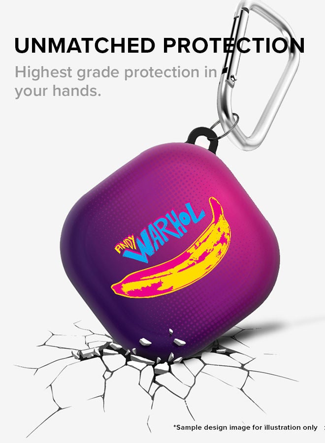 Stylizedd StylePods Custom Case Samsung Galaxy Buds Pro (2021) / Buds Live Case With Anti-Lost Keychain - Got Biryani? - Image 5