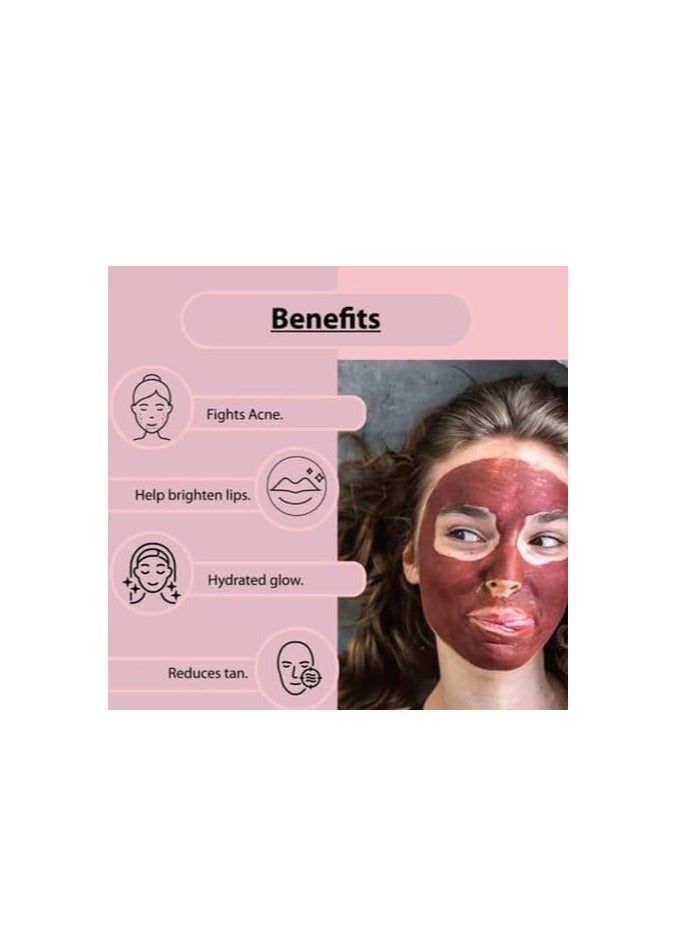 Accessories 22 Beetroot Powder (50gm) â€“ 100% Natural & Pure | Suitable for Skin & Body | Enhances Skin Glow, Reduces Pigmentation & Fine Lines | Rich in Nutrients & Essential Vitamins | Preservative-Free - Image 4