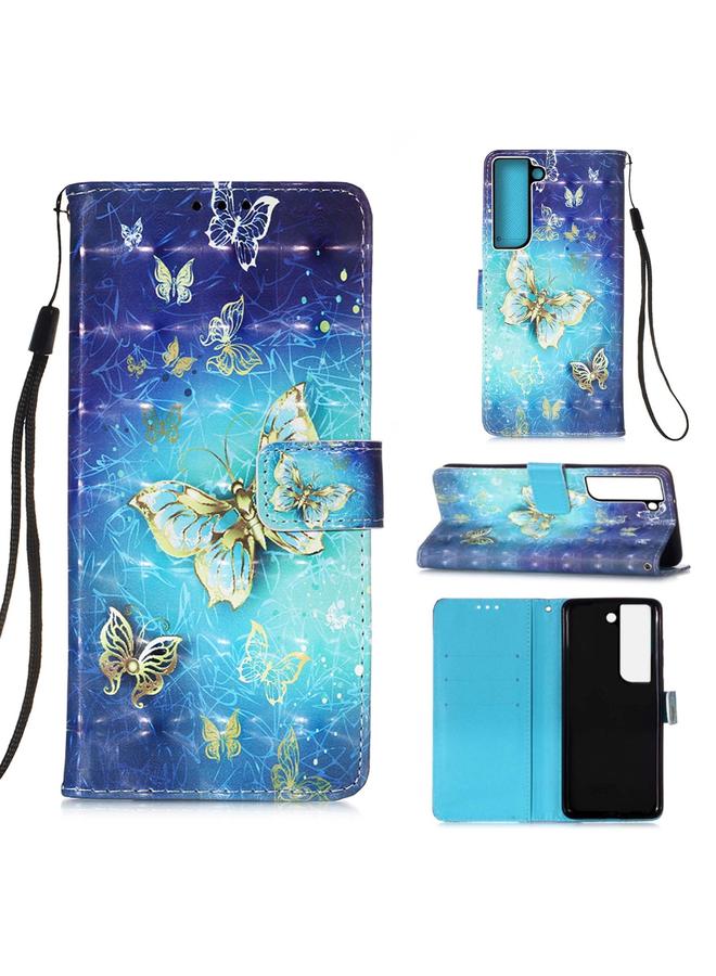 S-TOP Case For Samsung Galaxy S23+ 5G 3D Painting Horizontal Flip Leather Phone Case - Image 1