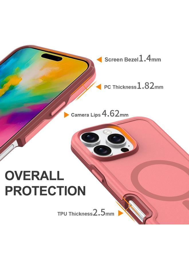 S-TOP Case For iPhone 16 Plus Shockproof MagSafe Armor PC Hybrid TPU Phone Case - Image 4