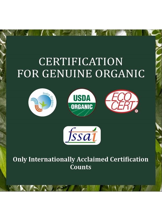 Indus Valley Indus Valley Bio Organic Orange Peel Powder, Pure Natural & Organic for Skin Lightening Face Pack, Vitamin C and Antioxidants Add Glow, Cruelty-free & Vegan, 200g - Image 2