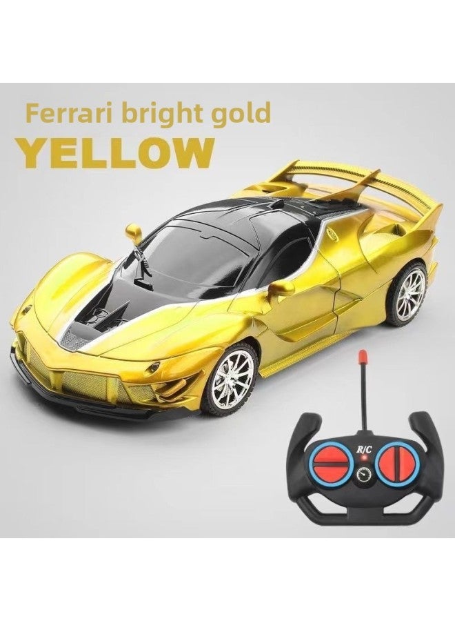 Remote Control Car Rechargeable High-speed Electric Remote Control Car Drift Sports Car Four-way Racing Children Boy Toy Car-Color:2024 Hot Racing-farrah Mu Shangjin [gift Box]-Proportion:2 Packages Of Special Charging Set + Remote Control [no Remote Control Battery Included]  - Image 1