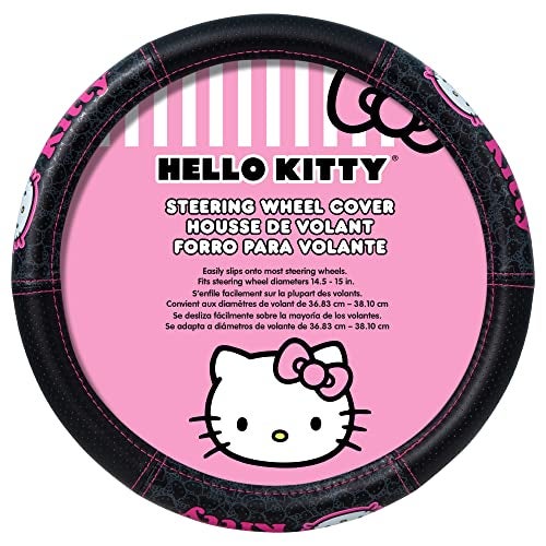 Plasticolor 006785R01 Hello Kitty Collage Speed Grip Steering Wheel Cover - Image 2