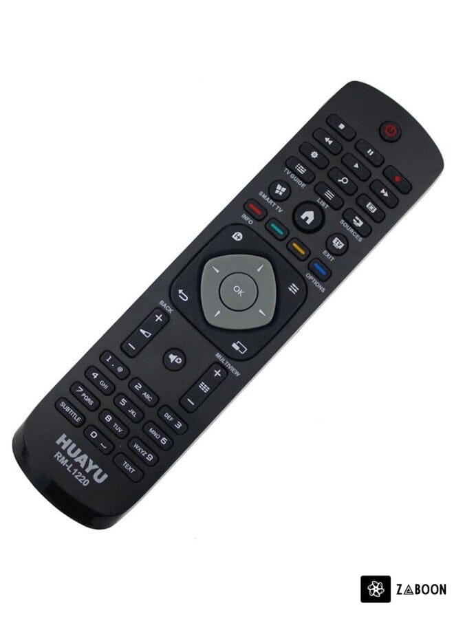 Zaboon Philips TV Remote Control Black